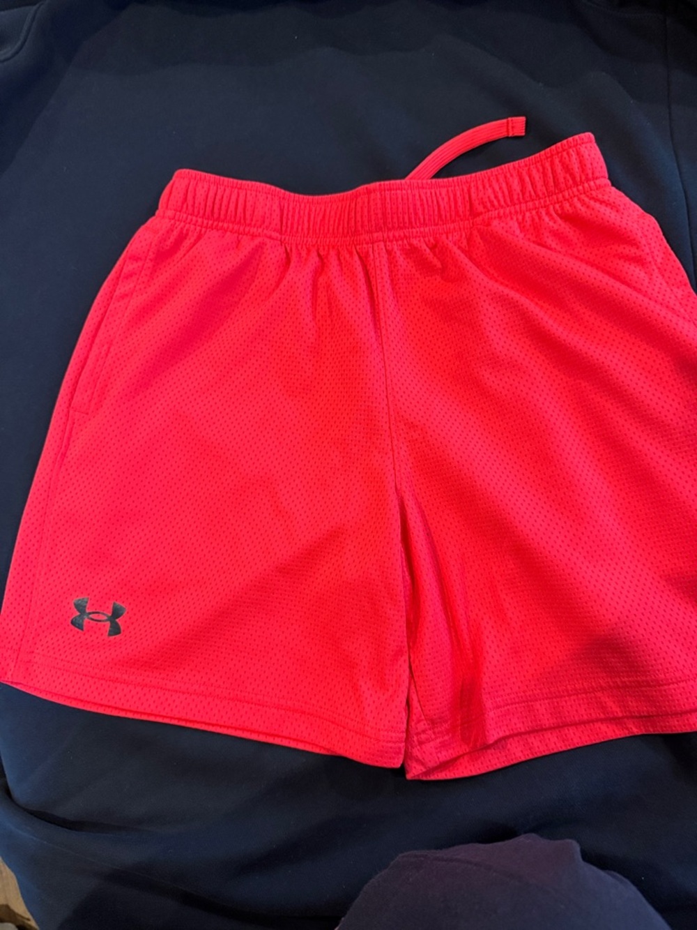 Under Armour Red Performance mesh Shorts